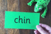 Chin flash card