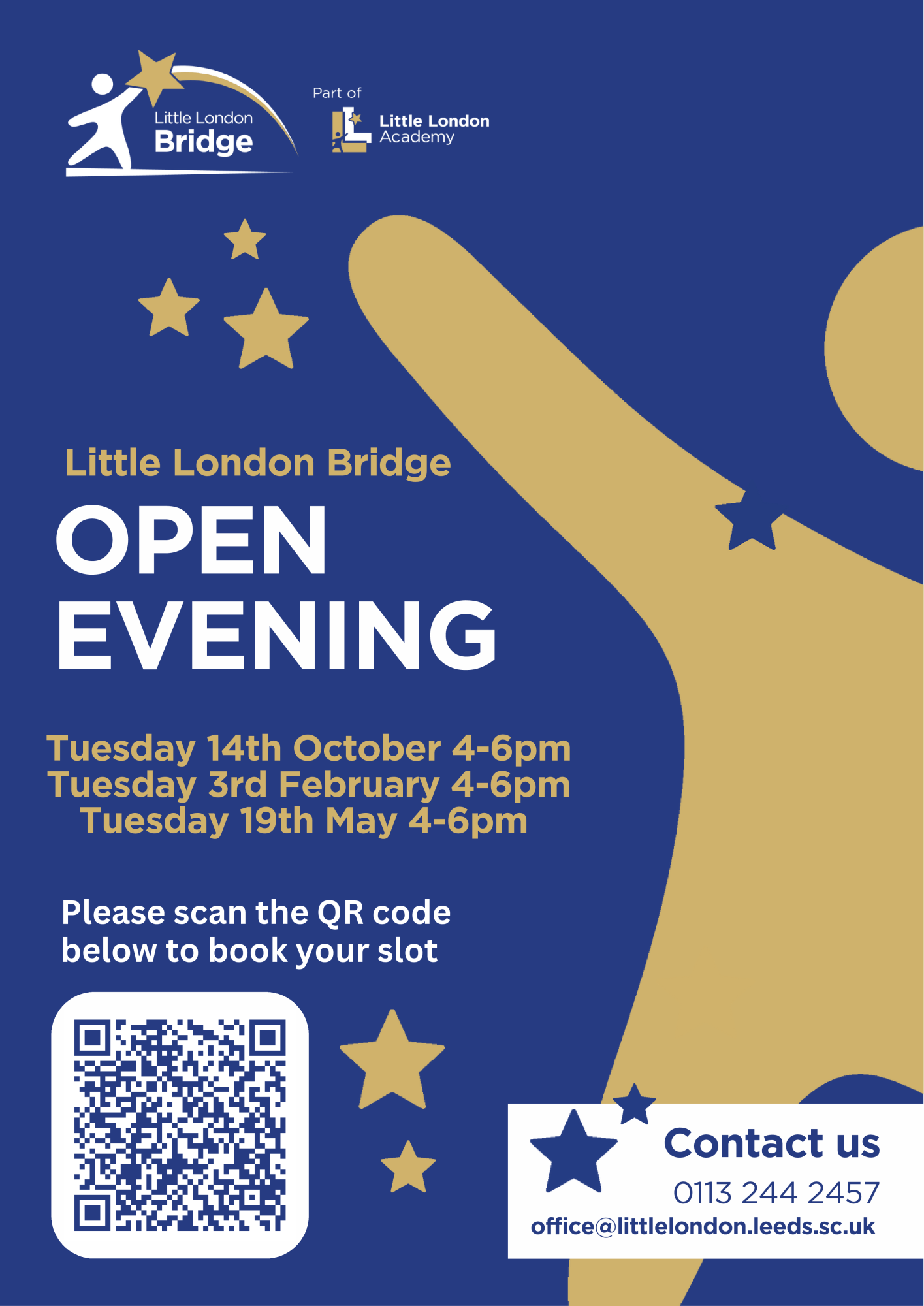 LLA Open Evening Poster